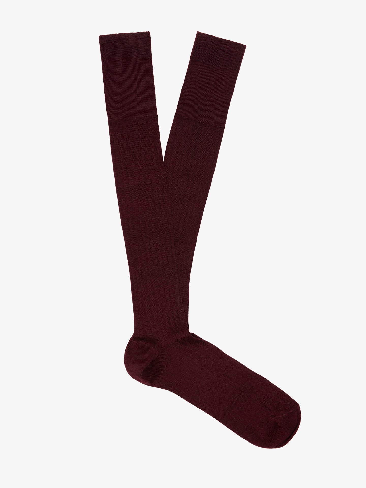 MEIAS BORDEAUX MR. BLUE