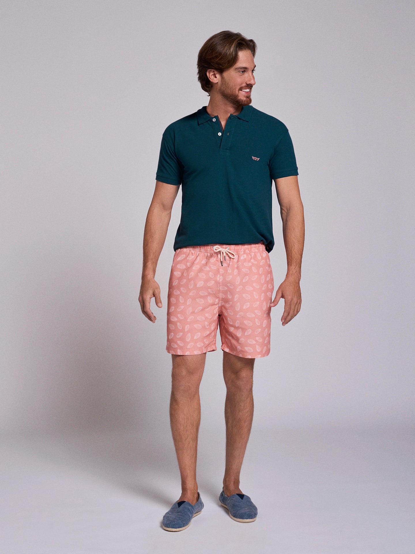 FATO BANHO ROSA REGULAR FIT MR. BLUE