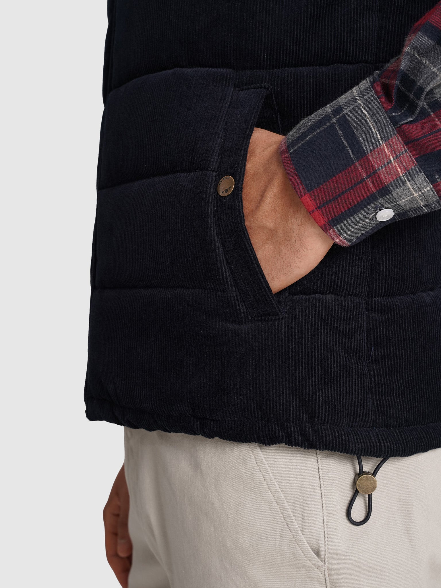 BLUSÃO AZUL REGULAR FIT MR. BLUE