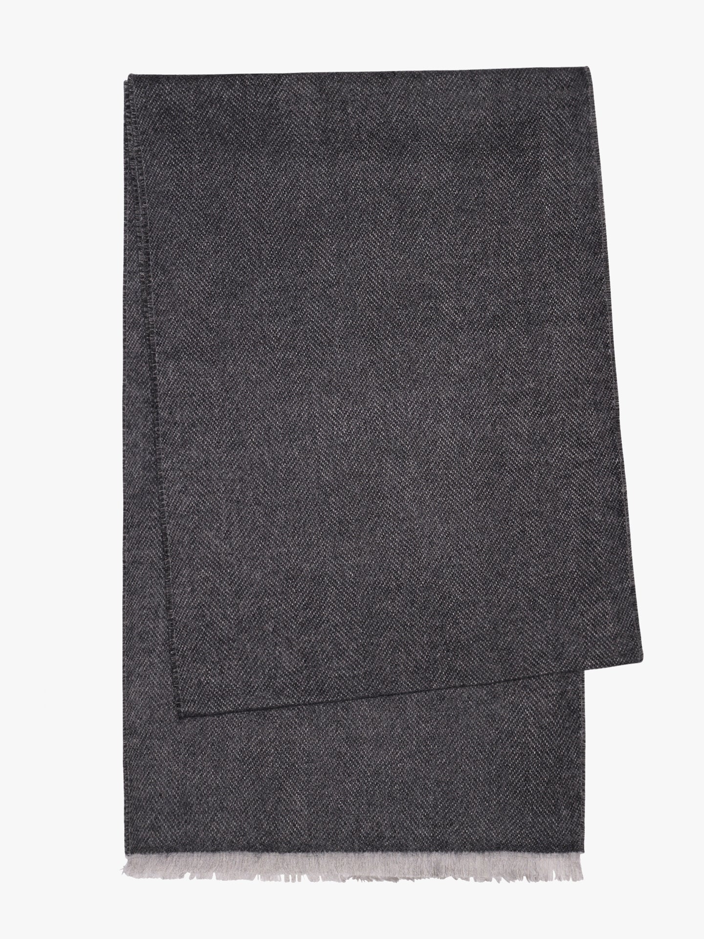 GRAY SCARF MR. BLUE