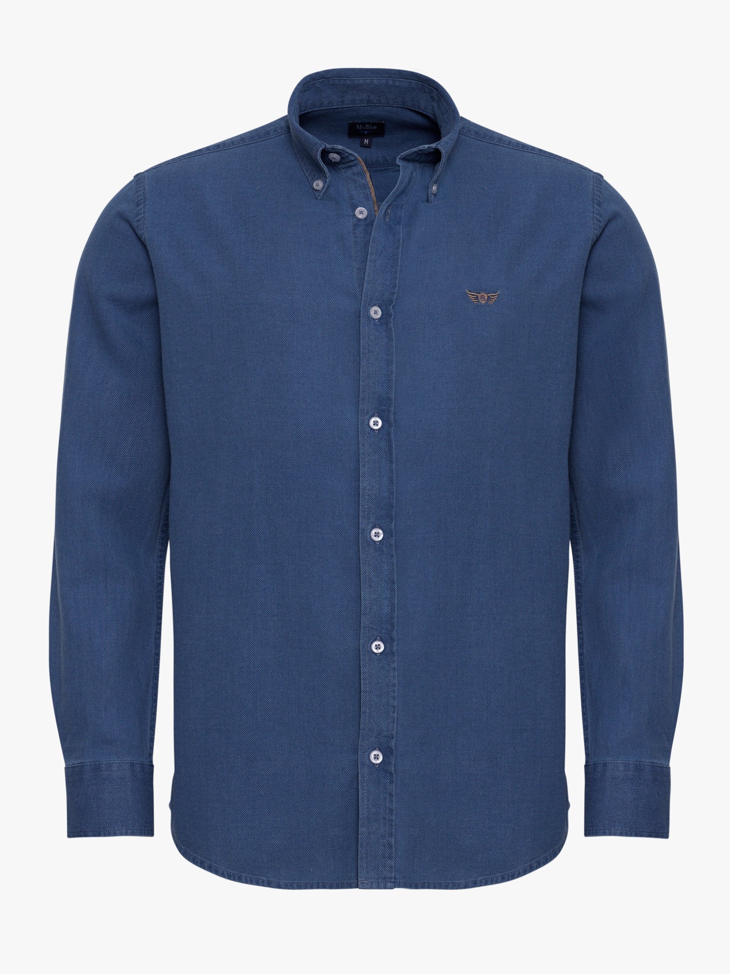 CAMISA MR AZUL REGULAR FIT. AZUL