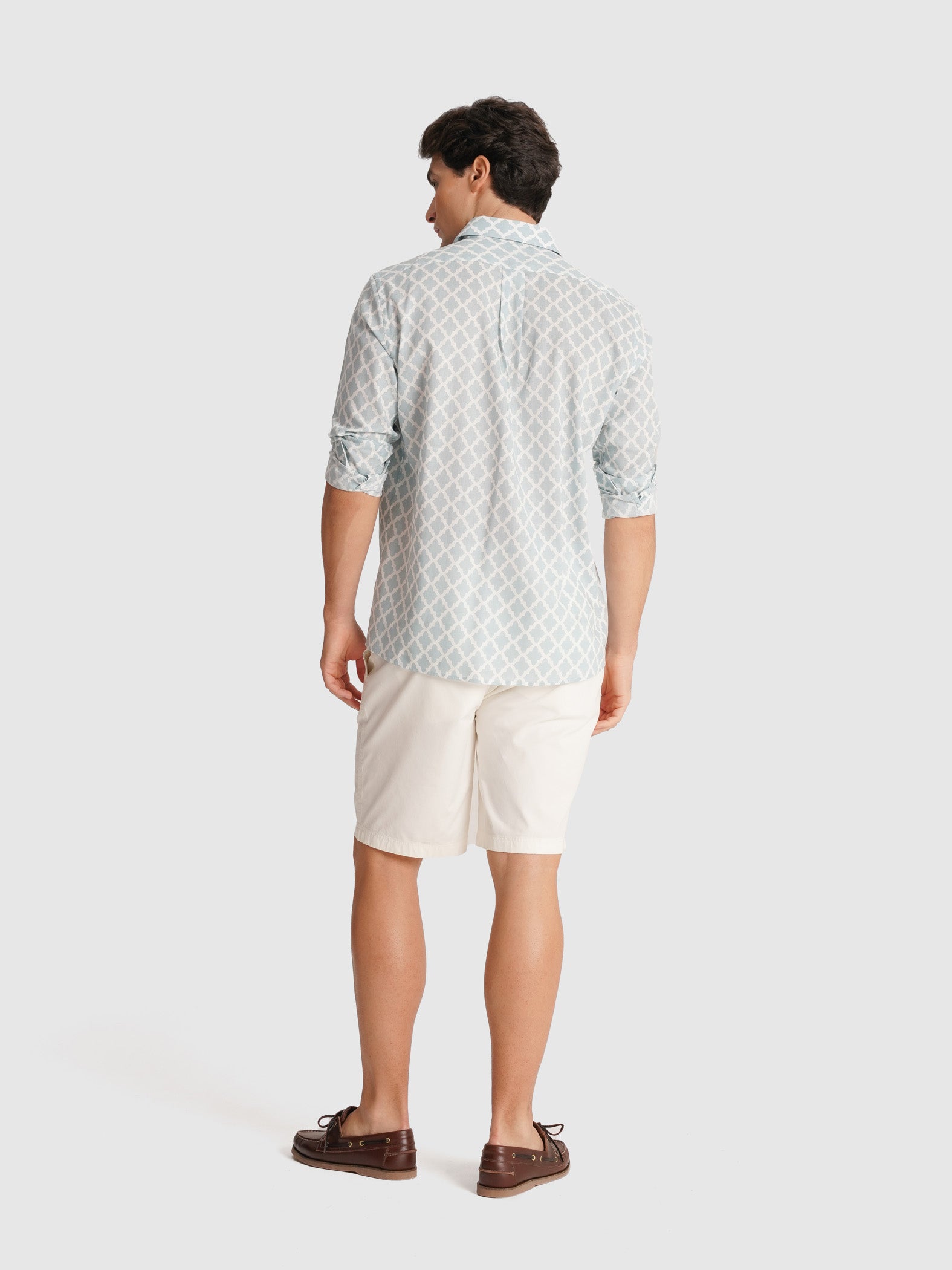 CAMISA CRU MANGA COMPRIDA REGULAR FIT MR. BLUE