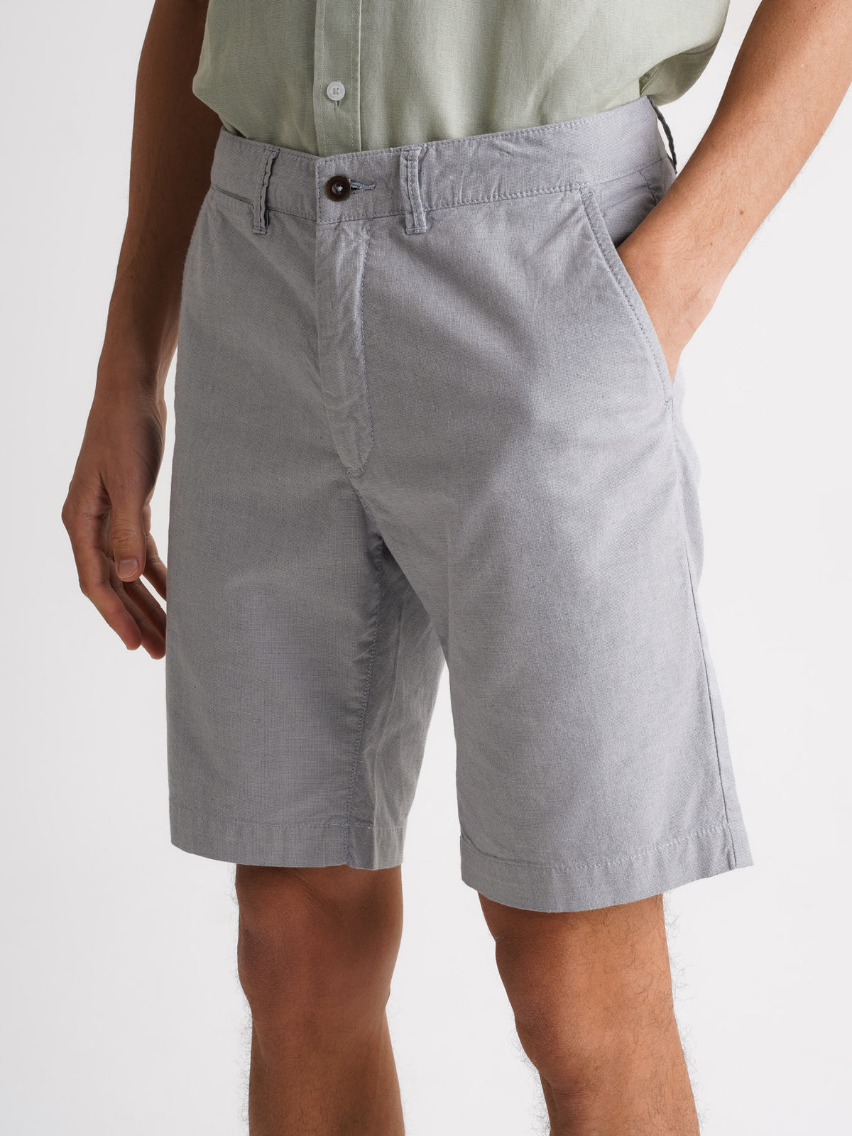 Calções Regular Fit Azuis Mr. Blue
