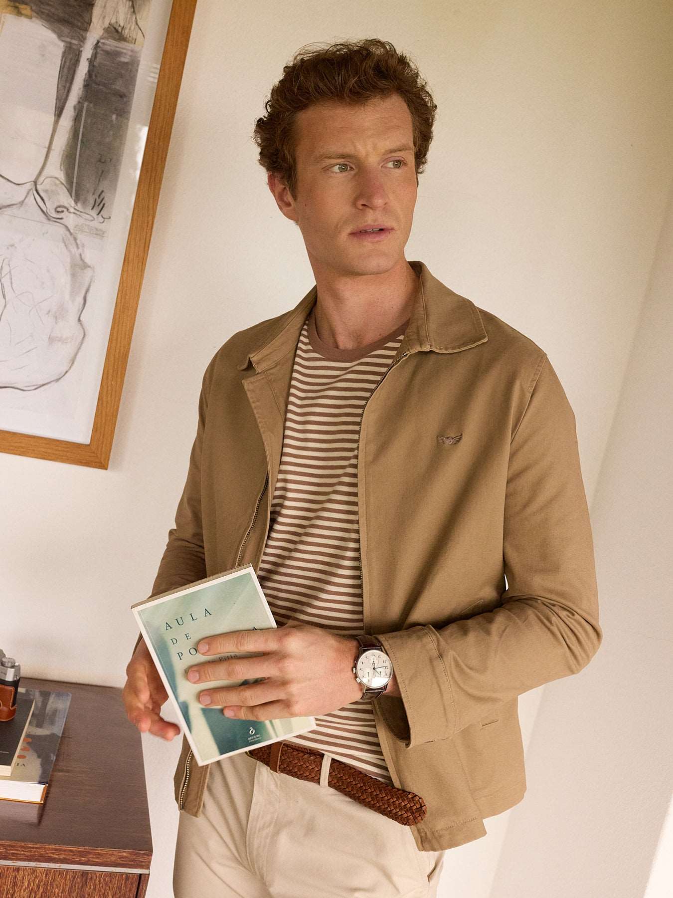 Chaqueta Mr.Blue Beige