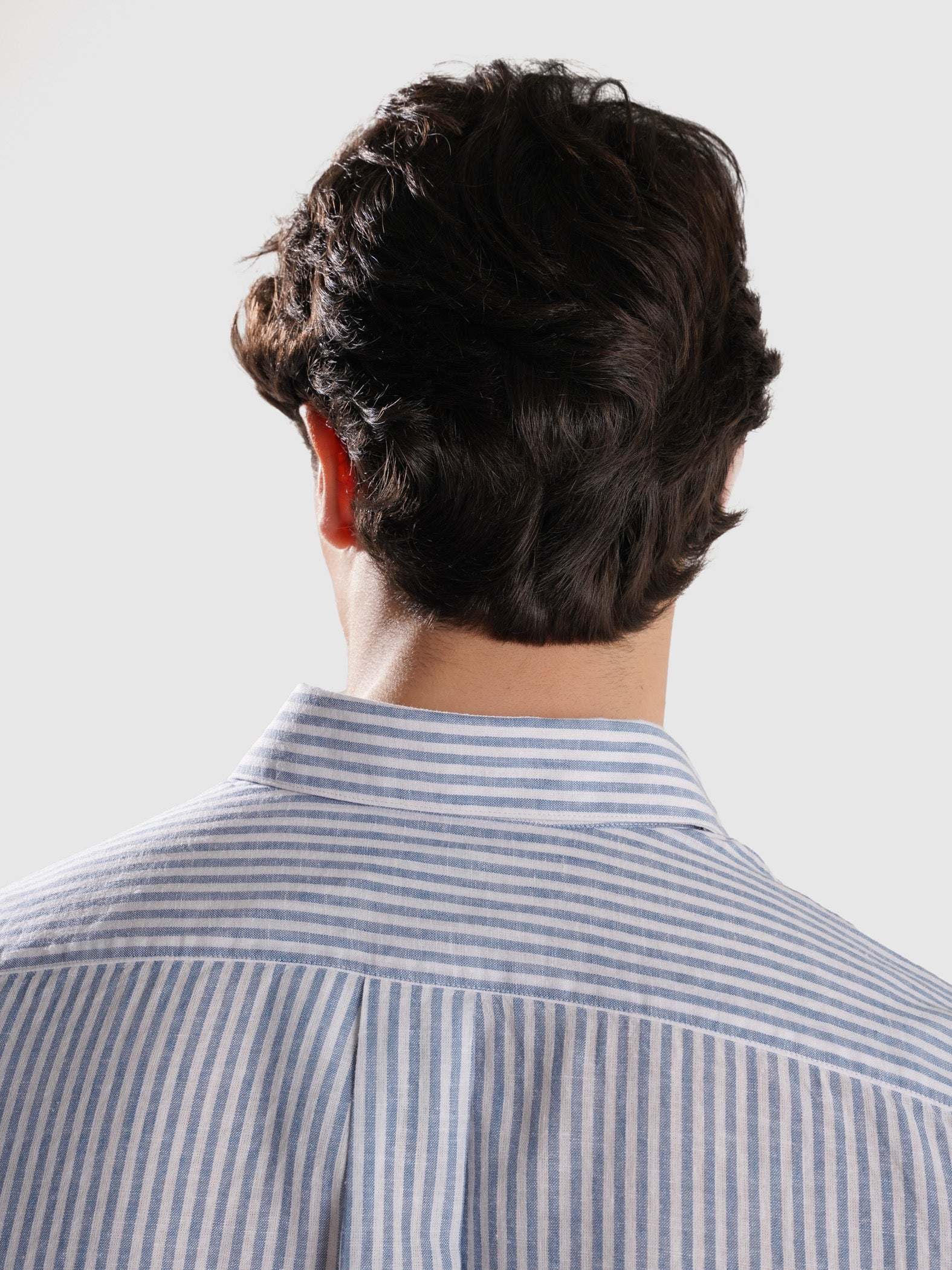 CAMISA AZUL MANGA COMPRIDA REGULAR FIT MR. BLUE