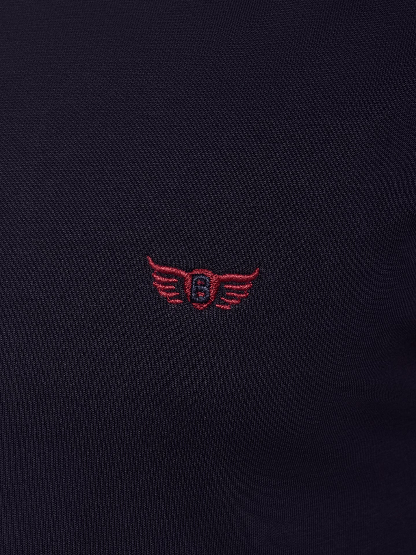 RUGBIE ALGODÃO AZUL MANGA COMPRIDA REGULAR FIT MR. BLUE