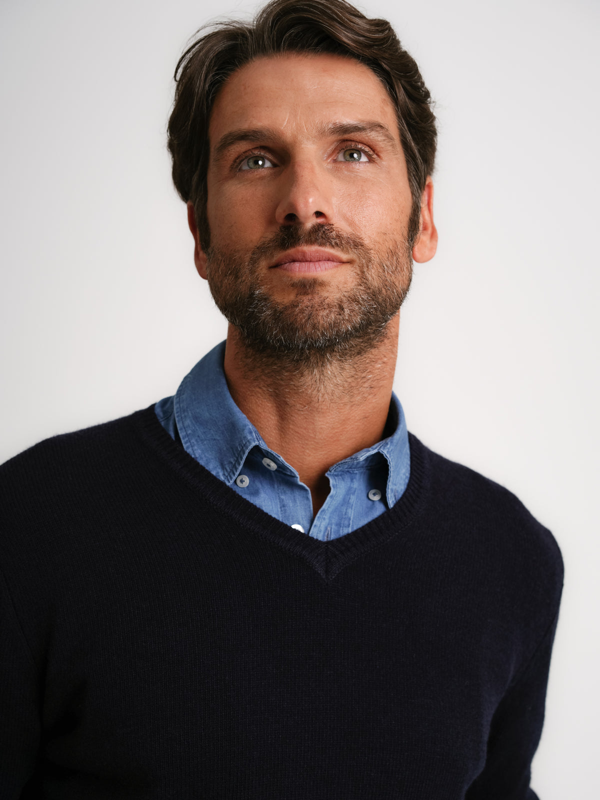 Mr. Blue Thick Wool Pullover