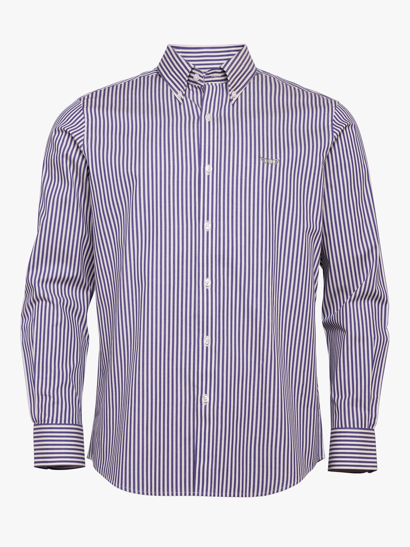 Camisa de sarga de corte estándar de Mr. Blue