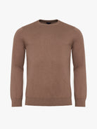 PULLOVER CAXEMIRA CASTANHO MANGA COMPRIDA REGULAR FIT MR. BLUE