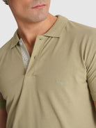 POLO VERDE MANGA CURTA REGULAR FIT MR. BLUE