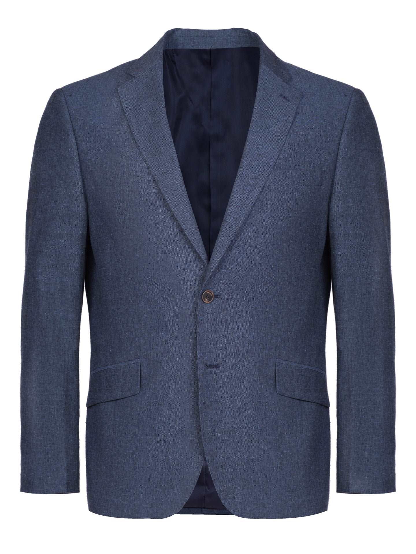 Blazer oxford azul medio
