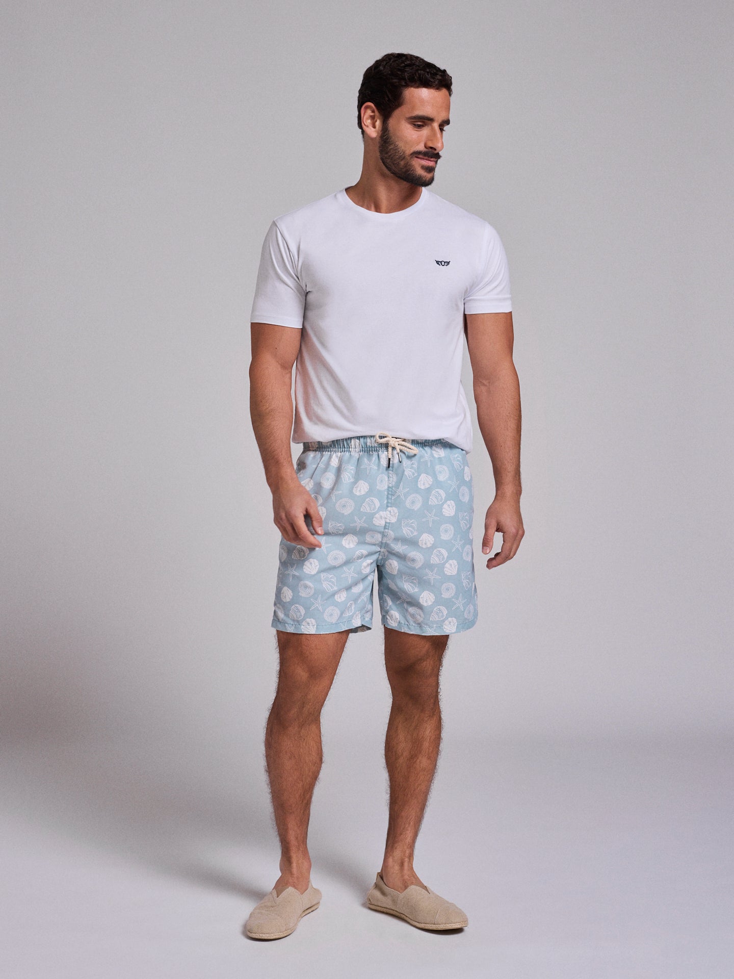 FATO BANHO AZUL REGULAR FIT MR. BLUE