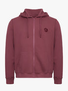 HOODIE ALGODÃO ROXO MANGA COMPRIDA REGULAR FIT MR. BLUE