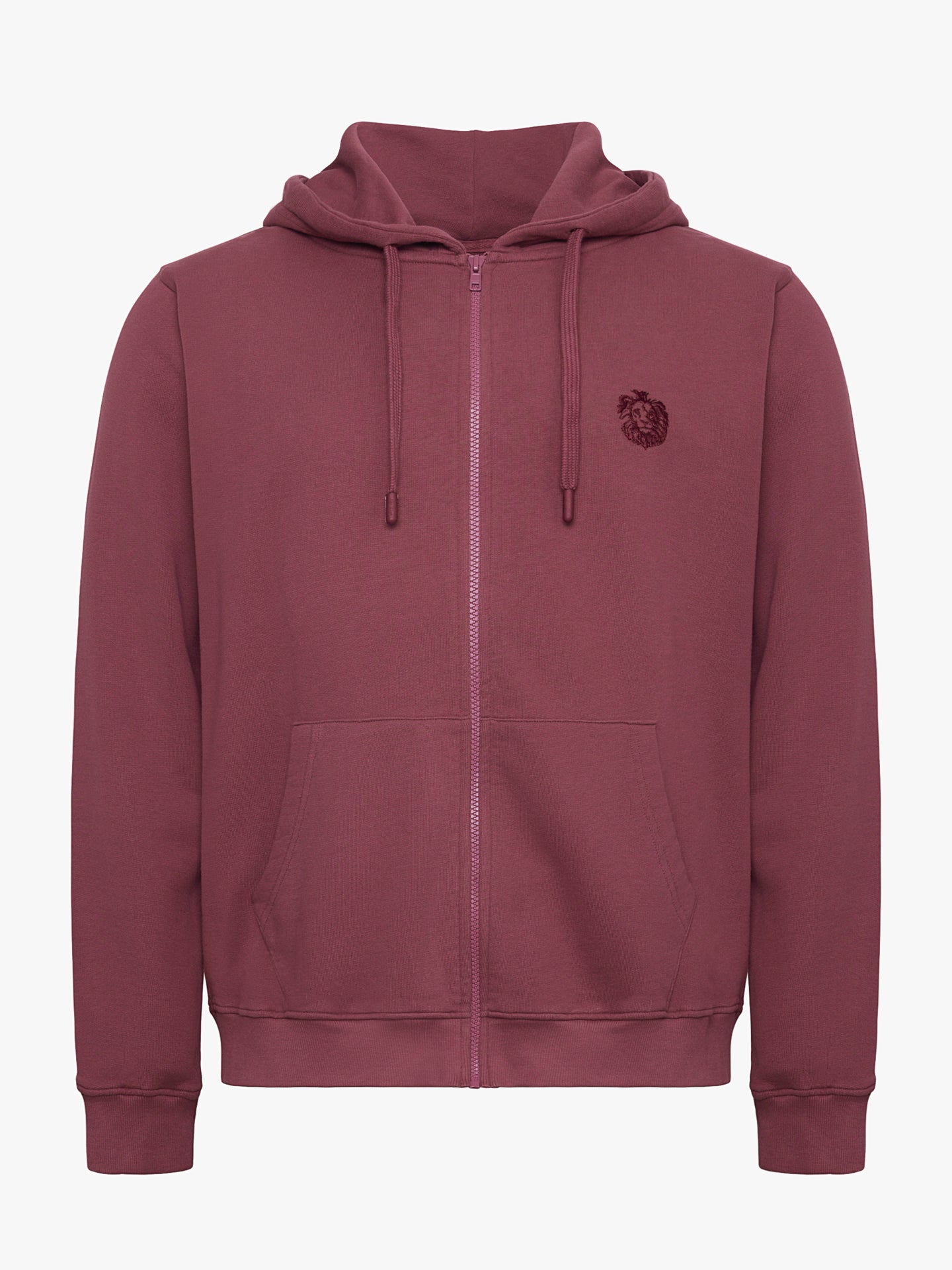 HOODIE ALGODÃO ROXO MANGA COMPRIDA REGULAR FIT MR. BLUE
