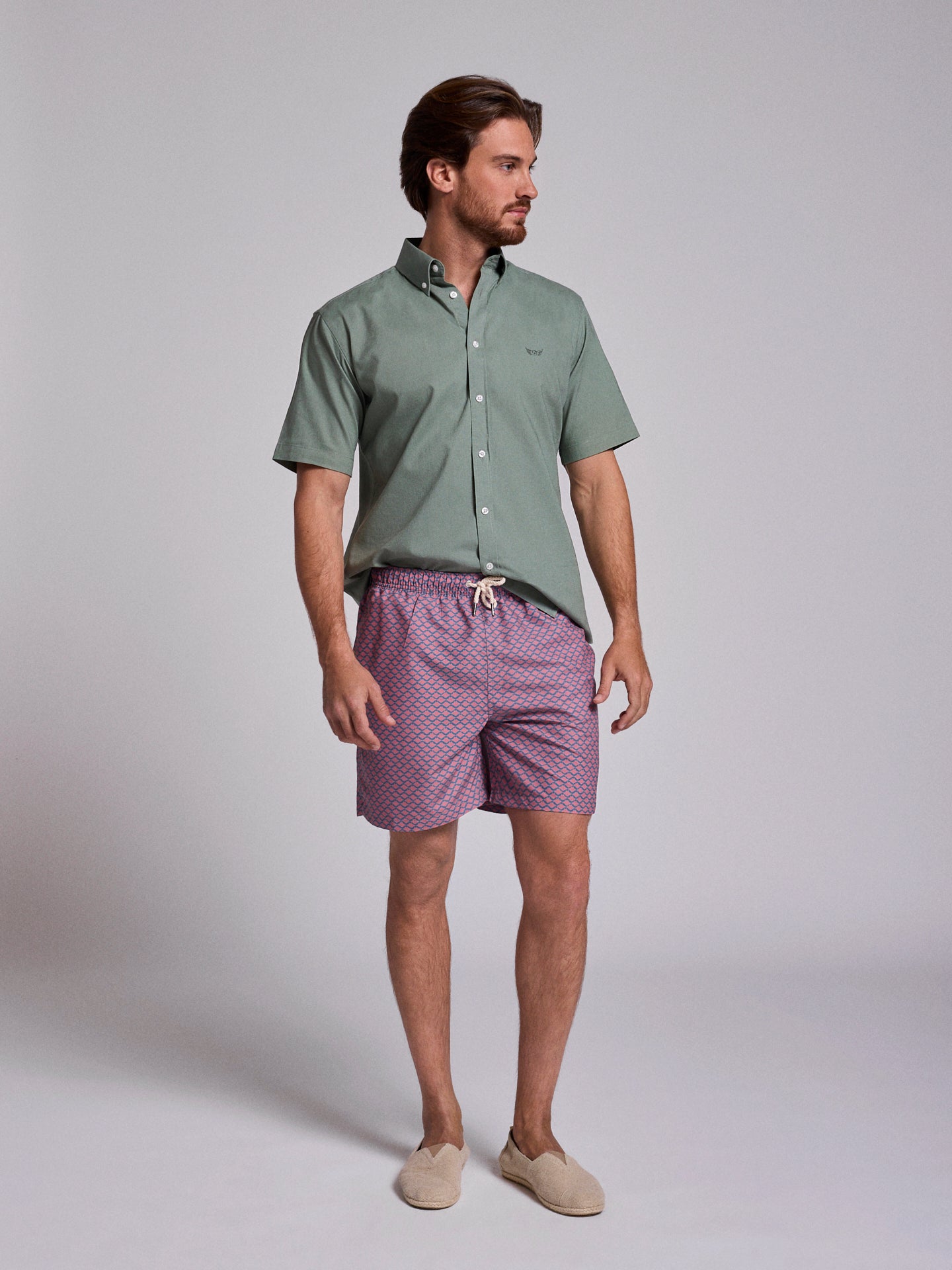 FATO BANHO AZUL REGULAR FIT MR. BLUE