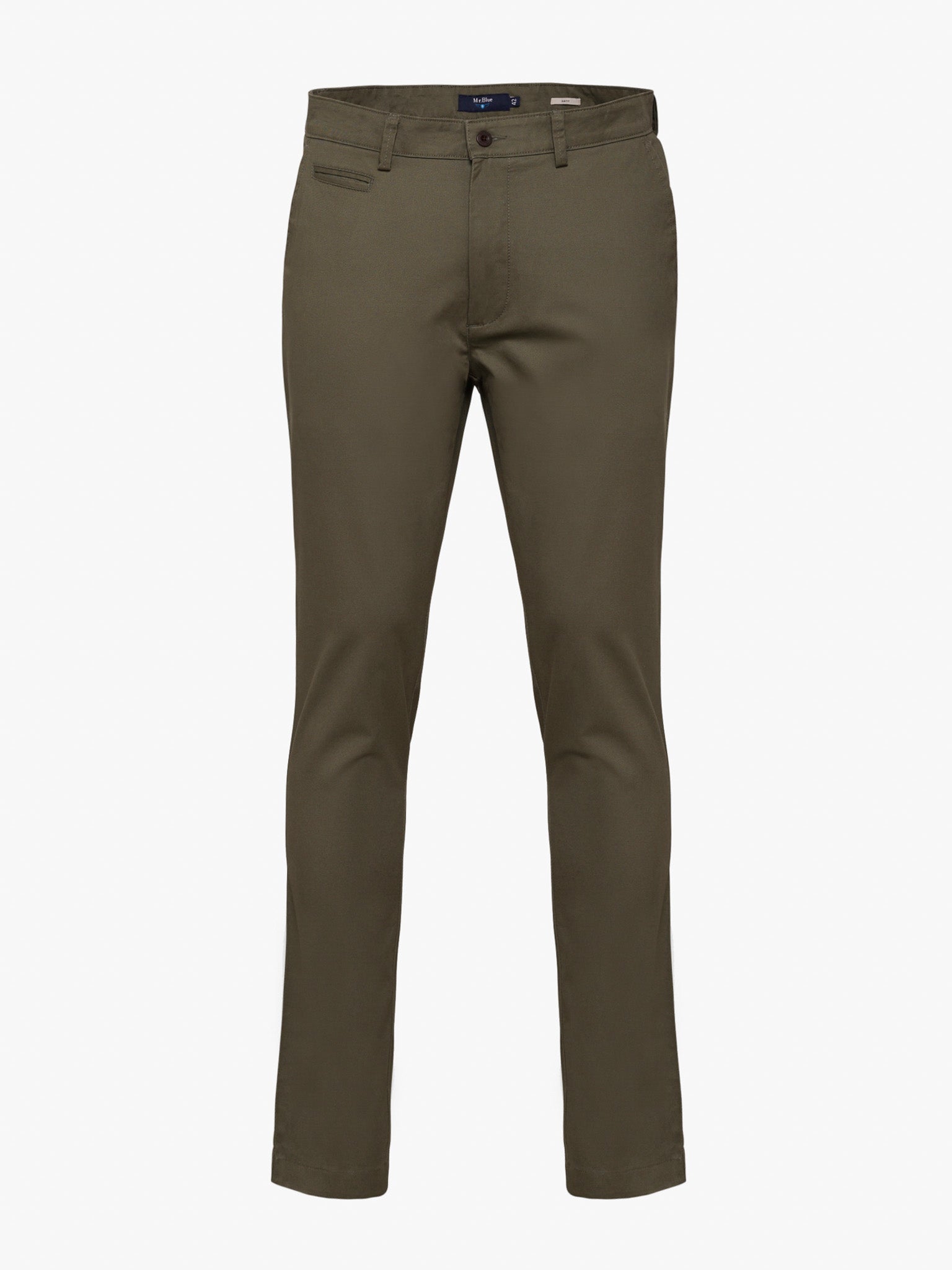 CALÇAS ALGODÃO VERDES SLIM FIT MR. BLUE