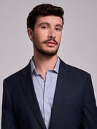 BLAZER AZUL MANGA COMPRIDA REGULAR FIT MR. BLUE