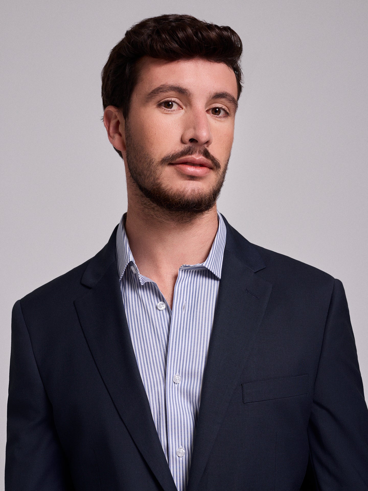 BLAZER AZUL MANGA COMPRIDA REGULAR FIT MR. BLUE