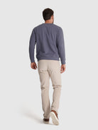 CALÇAS ALGODÃO BEGES REGULAR FIT MR. BLUE