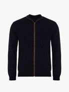 PULLOVER LÃ AZUL MANGA COMPRIDA REGULAR FIT MR. BLUE