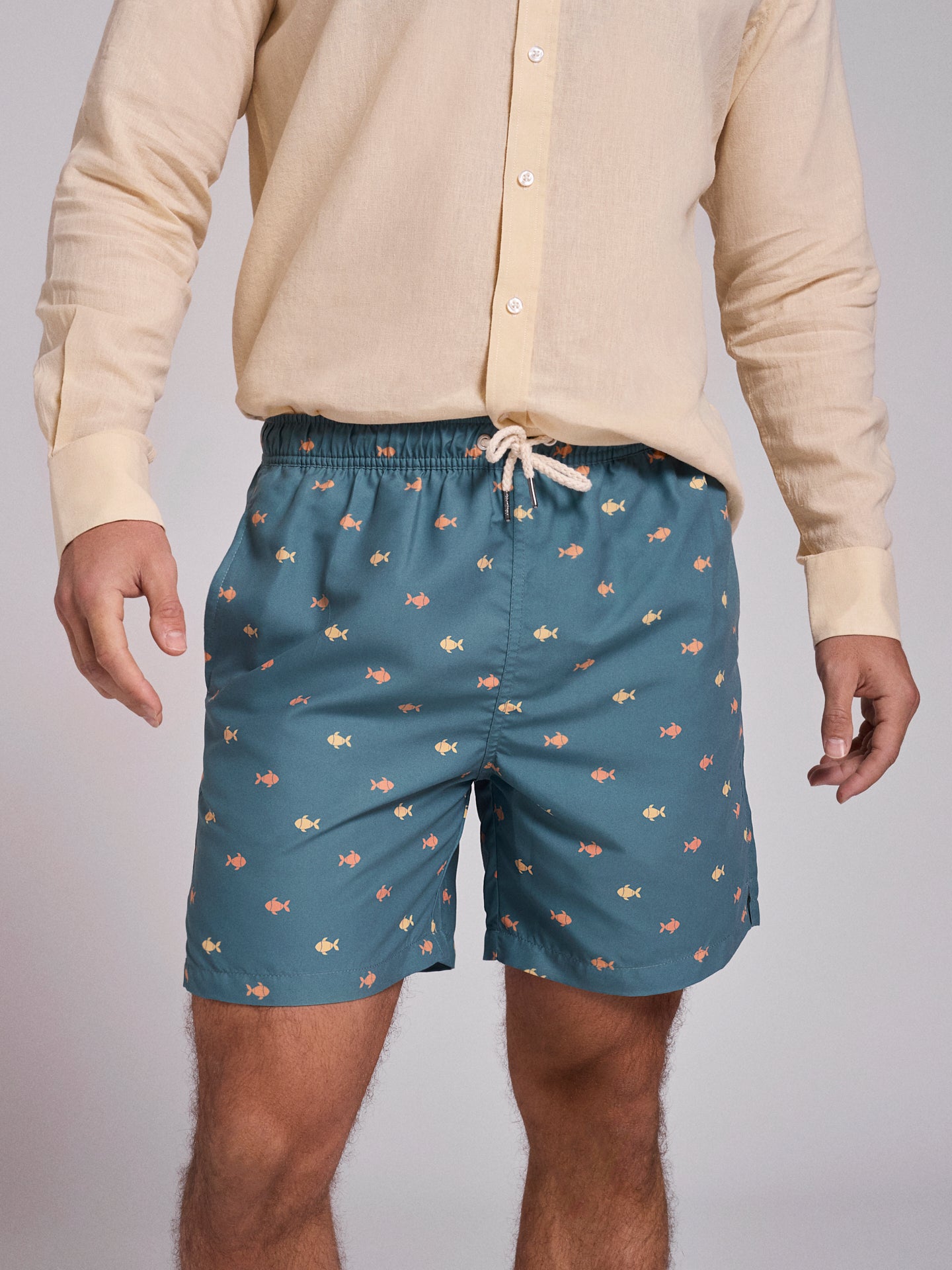 FATO BANHO VERDE REGULAR FIT MR. BLUE