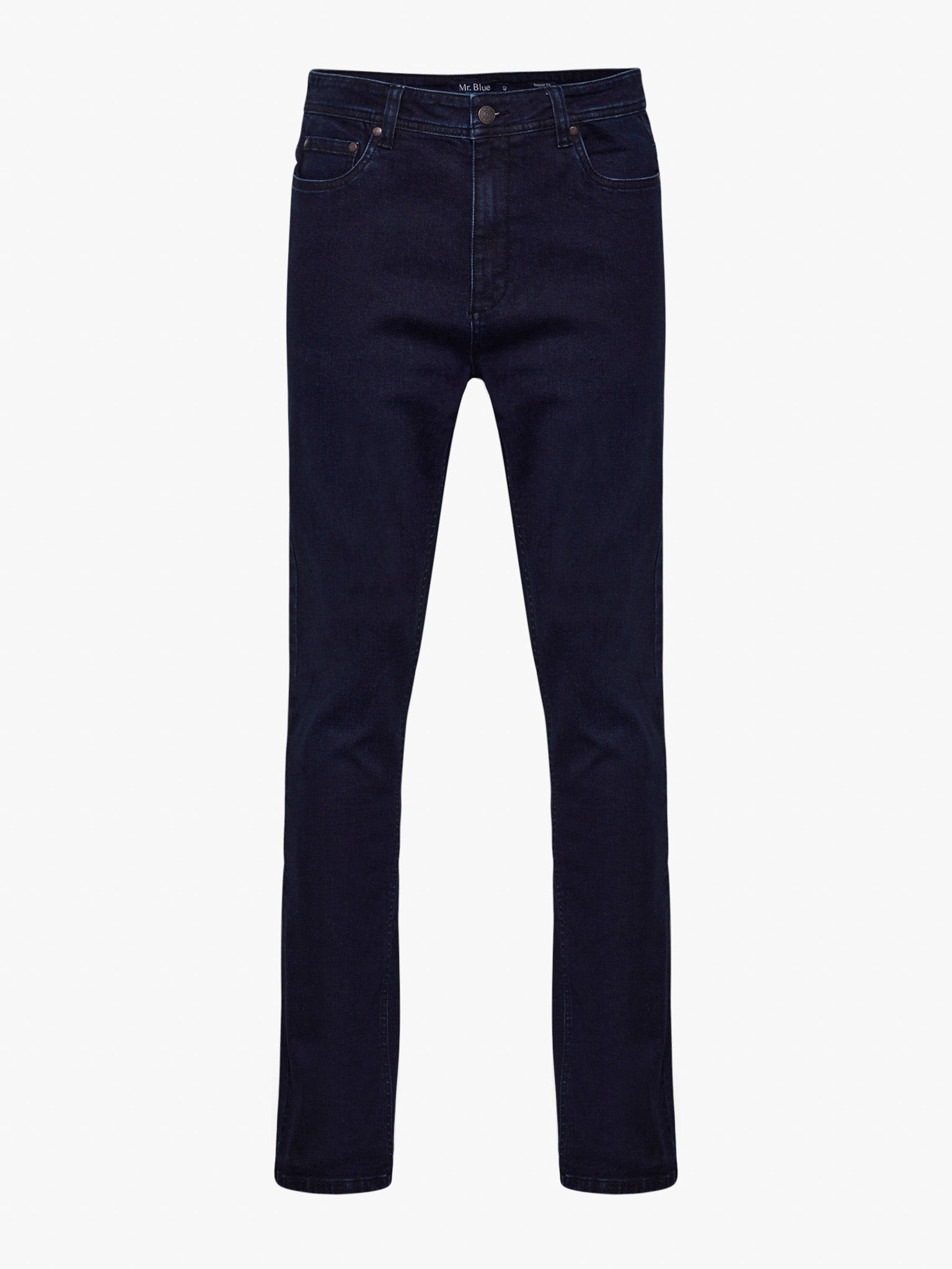 CALÇAS GANGA AZUIS REGULAR FIT MR. BLUE