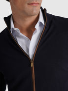 PULLOVER CAXEMIRA AZUL MANGA COMPRIDA REGULAR FIT MR. BLUE