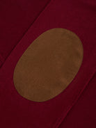 PULLOVER CAXEMIRA BORDEAUX COM COTOVELEIRA REGULAR FIT MR. BLUE