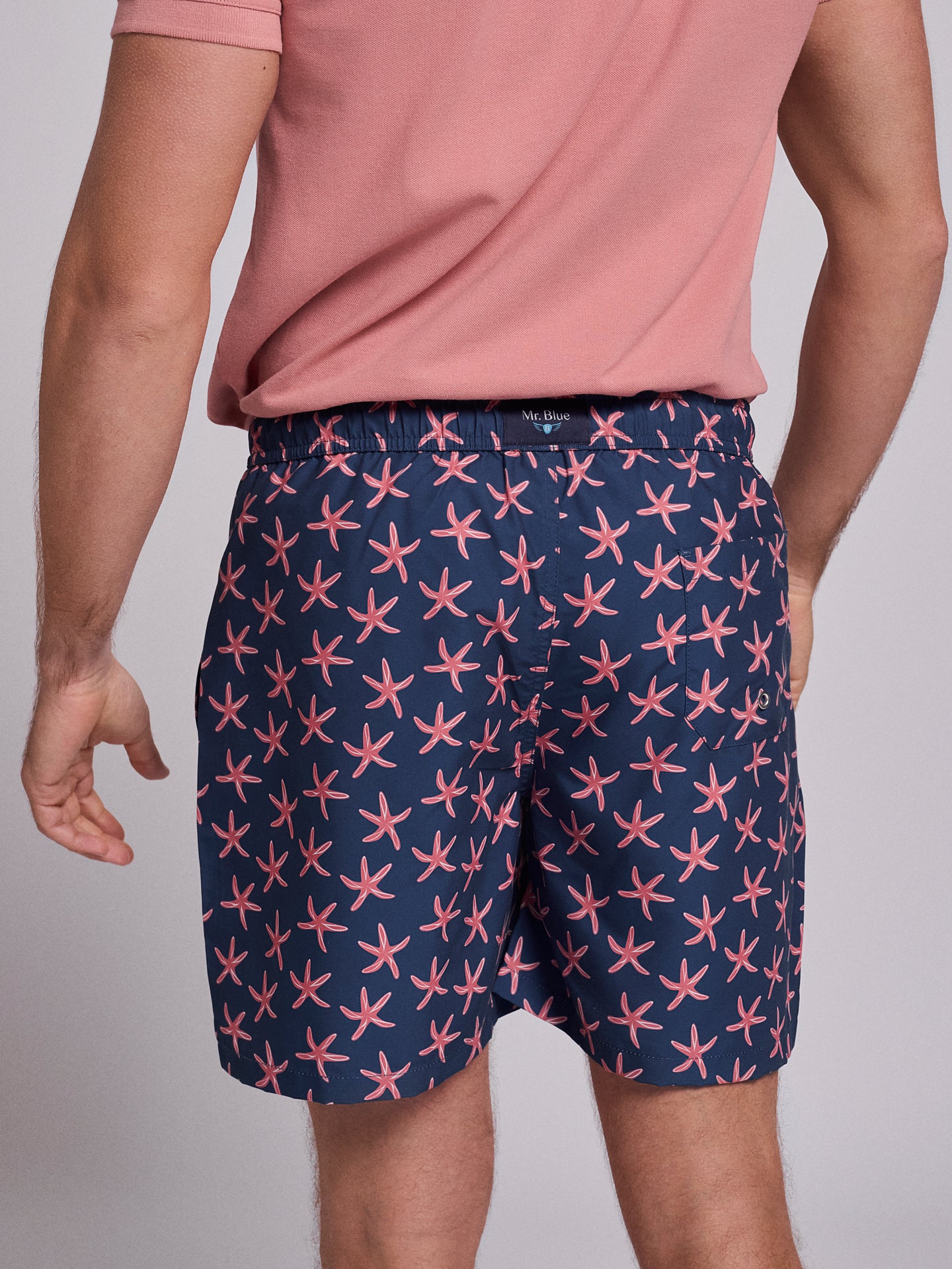 FATO BANHO AZUL REGULAR FIT MR. BLUE