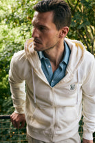 HOODIE ALGODÃO CRU MANGA COMPRIDA REGULAR FIT MR. BLUE