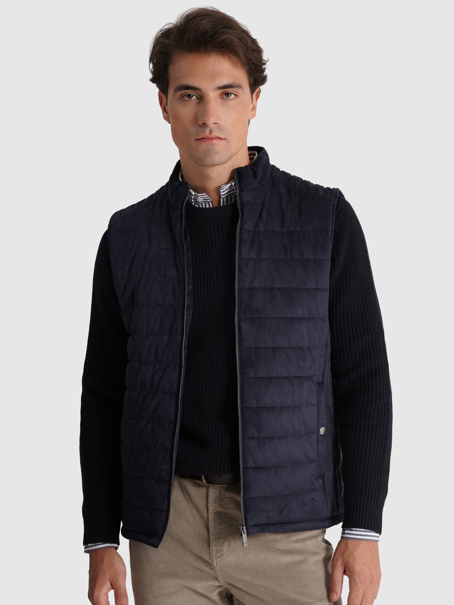 CHAQUETA AZUL REGULAR FIT MR. AZUL