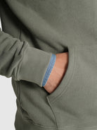 HOODIE VERDE MANGA COMPRIDA REGULAR FIT MR. BLUE