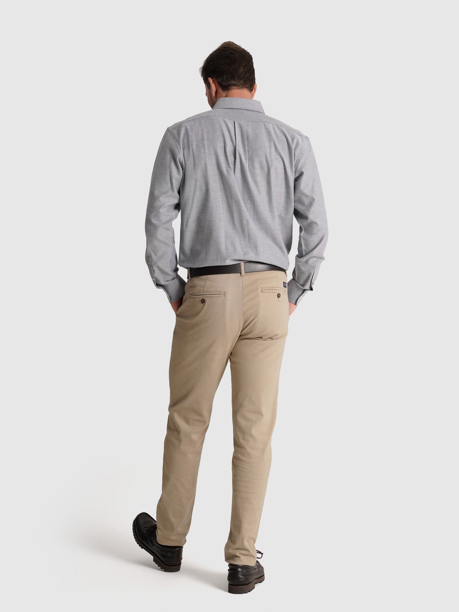 CAMISA FLANELA VERDE MANGA COMPRIDA REGULAR FIT MR. BLUE