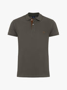 POLO ALGODÃO VERDE MANGA CURTA REGULAR FIT MR. BLUE