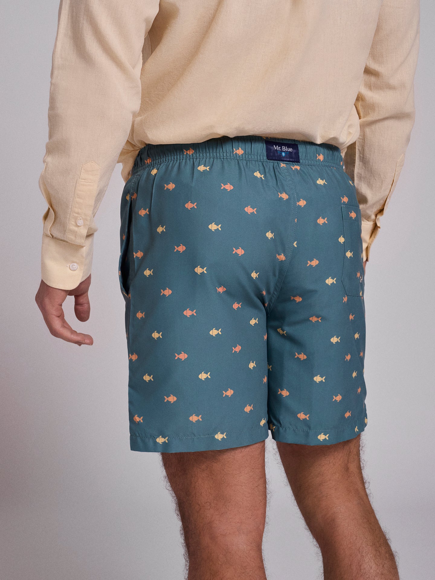 FATO BANHO VERDE REGULAR FIT MR. BLUE