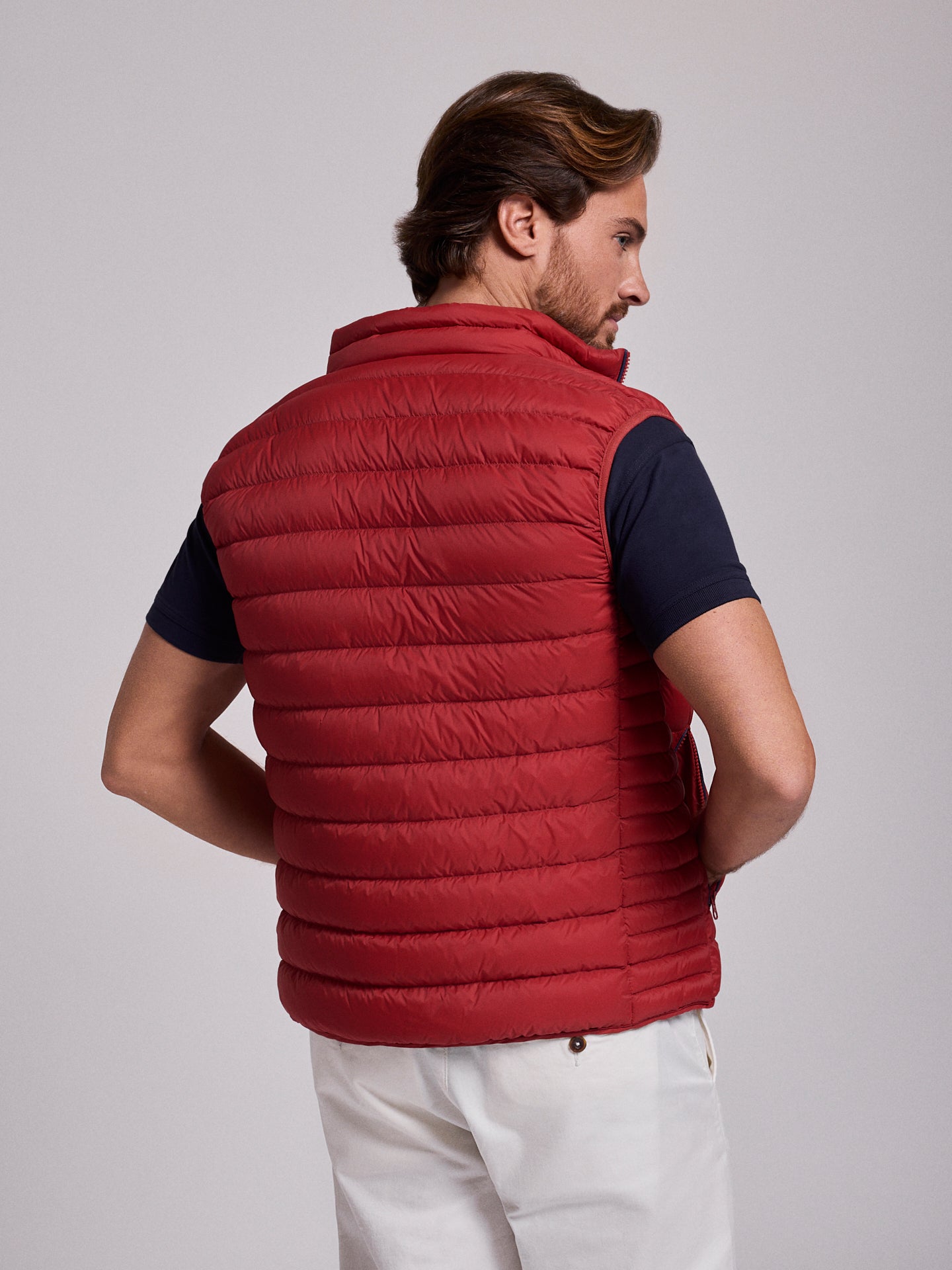 BLUSÃO VERMELHO REGULAR FIT MR. BLUE