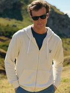 HOODIE ALGODÃO CRU MANGA COMPRIDA REGULAR FIT MR. BLUE