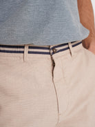 BERMUDA CHAMBRAY BEGES REGULAR FIT MR. BLUE