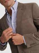 Blazer Castanho Regular Fit Mr. Blue