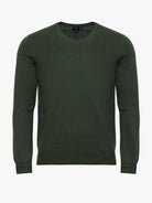 JERSEY FINO VERDE CON CODERAS MR REGULAR FIT. AZUL