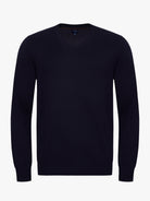PULLOVER ALGODÃO AZUL MANGA COMPRIDA REGULAR FIT MR. BLUE