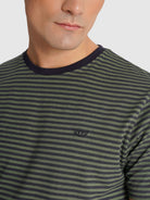 T-SHIRT AZUL MANGA CURTA REGULAR FIT MR. BLUE