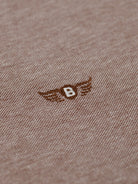 POLO PIQUET CAMEL MANGA CURTA REGULAR FIT MR. BLUE