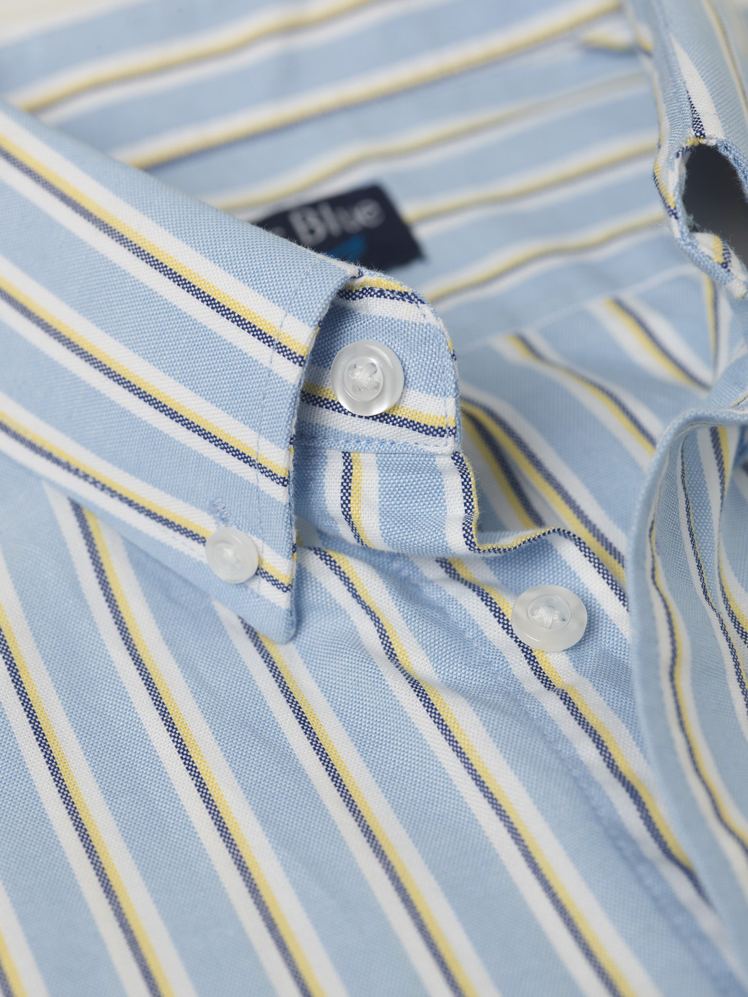 CAMISA OXFORD AZUL MANGA COMPRIDA REGULAR FIT MR. BLUE