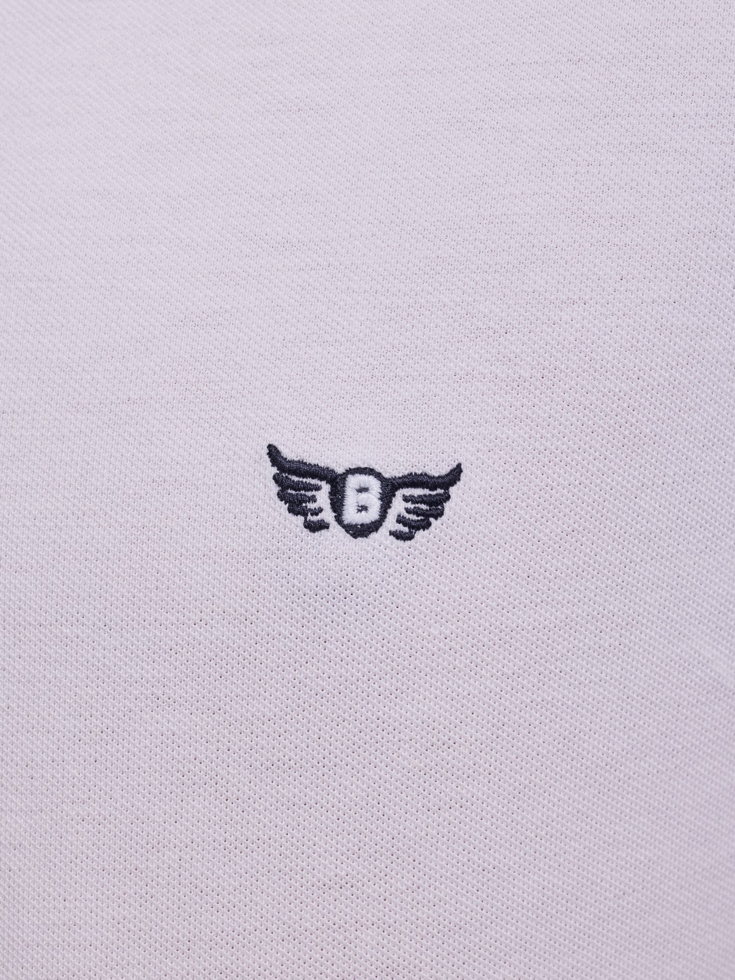 Polo Branco Manga Curta Regular Fit Mr. Blue