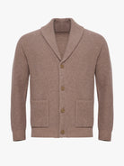 Pullover Lã Merino Bege Manga Comprida Regular Fit Mr. Blue