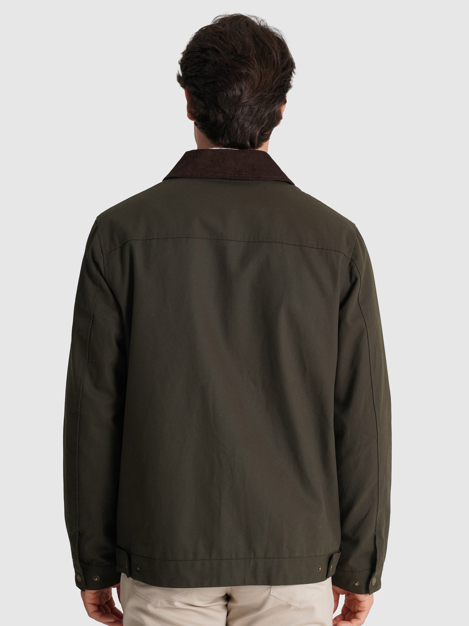 Sobretudo Castanho Manga Comprida Regular Fit Mr. Blue