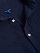 CAMISA AZUL MANGA CURTA REGULAR FIT MR. BLUE