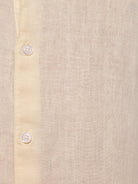 CAMISA LINHO AMARELA MANGA COMPRIDA TAILORED FIT MARK BELLUCCI