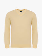 Pullover Lã Amarelo Manga Comprida Regular Fit Mr. Blue